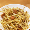 ママメイン！時々子供's cooksnap of when they made もやしとソーセージのカレー炒め.