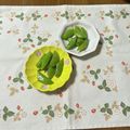 yesmama's cooksnap of when they made ☆スナップエンドウのハニマス☆.