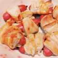 necosuke23's cooksnap of when they made パイシートでおやつ♪ミニソーセージパイ.