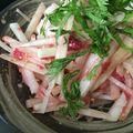葉月優希's cooksnap of when they made 5分で完成♪大根のさっぱり梅サラダ.