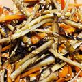 t_ohta's cooksnap of when they made 味しみしみお惣菜の定番きんぴらごぼう.