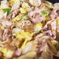 ちびたか's cooksnap of when they made 白菜とキャベツの味噌ブタ炒め.