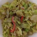ユッキー1119's cooksnap of when they made 5分！春キャベツとカニカマの塩ごま油和え.