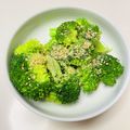 azbjbn's cooksnap of when they made ブロッコリーのナムル【作り置き】.