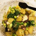 pippinⅲ's cooksnap of when they made コンビニ再現！バジルサラダ！.