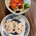 minikan's cooksnap of when they made レンジで簡単！バジル薫る鶏ハム.