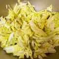 」りふ's cooksnap of when they made 春キャベツのサラダ★ごま油＋レモン汁＋塩.