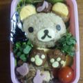 こまぇみ's cooksnap of when they made キャラ弁＊稲荷でリラックマ.