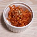 アクセル☆'s cooksnap of when they made 切り干し大根で！さきいかキムチ風！.