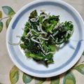 まりゆりひろこ's cooksnap of when they made ✿ほうれん草の海苔じゃこ和え（ナムル）✿.