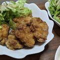 もちっこ橙色's cooksnap of when they made ☆鶏むね肉で！やわらかジューシー唐揚げ♪.