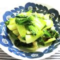 ペキのリリー's cooksnap of when they made ごま油香る♪チンゲン菜のごま和え.
