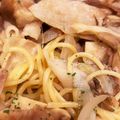 りのひなまま's cooksnap of when they made 豚バラときのこのパスタ.