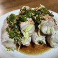 だいよう☆'s cooksnap of when they made 【健康】キャベツの豚肉巻きネギだれ.