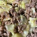 もるキッチン☆'s cooksnap of when they made 茄子とキャベツと豚肉の甘辛味噌炒め.