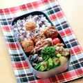 runa10's cooksnap of when they made お弁当・・・67梅干しとゆかり弁当.