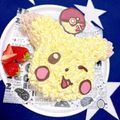 ブーぃ's cooksnap of when they made ピカチュウの立体キャラケーキ.