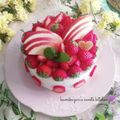 かおりかざり's cooksnap of when they made レアチーズムースケーキ♪.