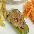 め（╹◡╹）'s cooksnap of when they made 豚こまで肉感アップ☆ピーマンの肉詰め.