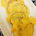 mmiii☆'s cooksnap of when they made レンコンのかりかりチーズ焼き.