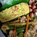 3児のマミママ's cooksnap of when they made カニカマで♡カニ玉風中華味の卵焼き.