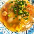 みなとのまんま's cooksnap of when they made 具沢山 天津飯☆エビ玉どーん！！.