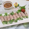 みかかめ's cooksnap of when they made 簡単！水菜の豚バラ巻きレンジ蒸し.