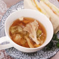クックHG9V8Y☆'s cooksnap of when they made レタス消費！レタスと舞茸の中華スープ✾.