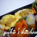 yukiはぴ's cooksnap of when they made うまうま♡新たまねぎ味噌とチーズの卵焼き.