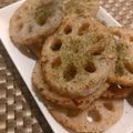 ONE★MAYU★'s cooksnap of when they made のり塩バターれんこん.