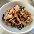 azbjbn's cooksnap of when they made お弁当に♪醤油だけで甘い☆マクロビひじき.