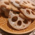ONE★MAYU★'s cooksnap of when they made あと1品☆レンコンステーキ☆弁当付け合せ.