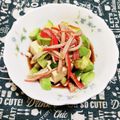 ﾁｲﾁｬﾝﾏﾏ's cooksnap of when they made アボカドとかにかまの冷や奴.