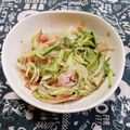 ﾁｲﾁｬﾝﾏﾏ's cooksnap of when they made 新玉ねぎ&胡瓜&ビアハムのマリネ～✴.