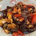 saki1010's cooksnap of when they made トマトと卵ときくらげの炒め物.