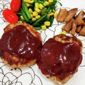 チェビス's cooksnap of when they made 簡単♡ヘルシー！ふわふわ豆腐ハンバーグ.