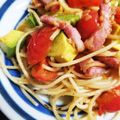 ふか谷's cooksnap of when they made 簡単ウマい☆アボカドとトマトのパスタ☆.