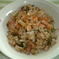 kinmaru's cooksnap of when they made ★ソースが決め手のおばあちゃんのピラフ★.