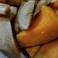 あゆたっくん's cooksnap of when they made かぼちゃとゴボウの煮物.