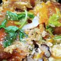 キュアラ☆'s cooksnap of when they made お麩＆新玉ねぎの玉子丼.