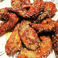 あゆちんたくどんママ's cooksnap of when they made 名古屋めし。とり手羽先の甘辛から揚げ！.