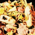 Ｍぱん's cooksnap of when they made ごま油香る塩焼きそば★ランチに！.