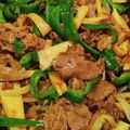ヨシヨッシー's cooksnap of when they made 子供が食べやすい牛肉炒め〜青椒肉絲風〜.