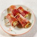 みぽぽ37's cooksnap of when they made 簡単！ちくわチーズのベーコン巻き巻き♪.