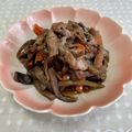 きたまき3's cooksnap of when they made ずいき（いもがら）の煮物～乾物・常備菜.