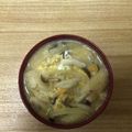 かおり♡♡♡'s cooksnap of when they made 玉ねぎ・しめじ・ふわふわ卵のお味噌汁♪.