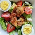 Lake☆Erie's cooksnap of when they made 鶏の唐揚げ再利用で野菜たっぷりサラダ♪.