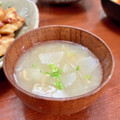 Superlittleboo's cooksnap of when they made 蕪と油揚げのお味噌汁.