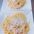茶太郎ラッシュ･ω･'s cooksnap of when they made 牛乳で簡単！ベーコンのクリームパスタ♪.