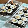 yesmama's cooksnap of when they made 変わり恵方巻エビフライタルタルソース巻き.
